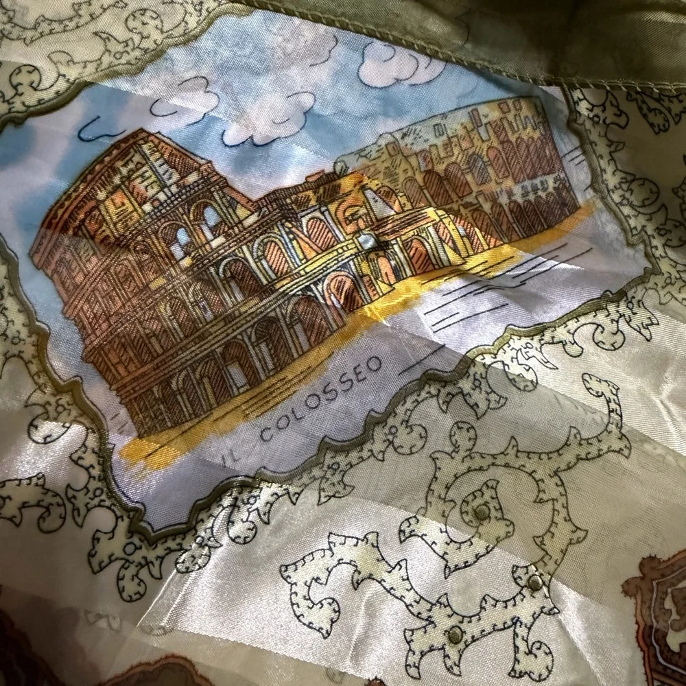 Artistic Scarf with Architectural Design new